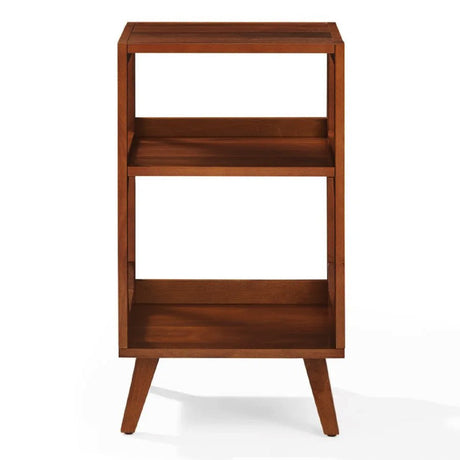 Crosley Asheville Small Record Player Stand - Walnut