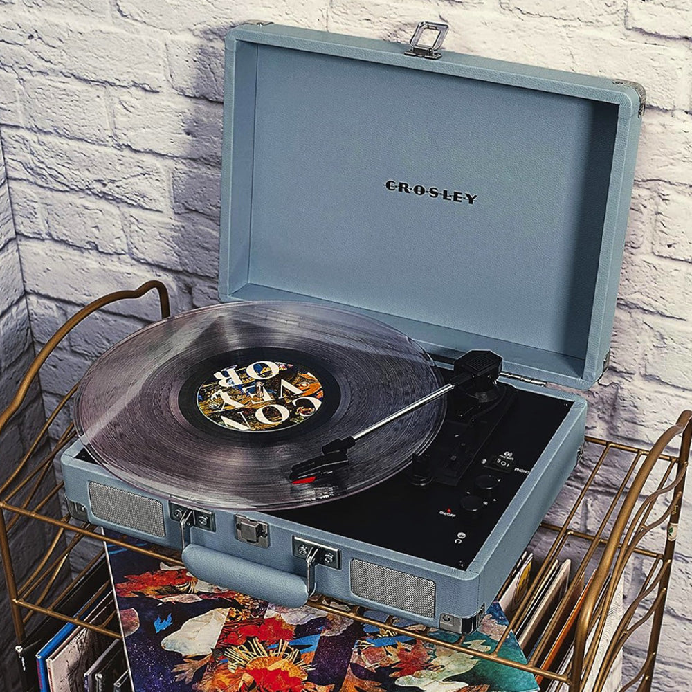 Crosley Cruiser Bluetooth Portable Turntable - Tourmaline