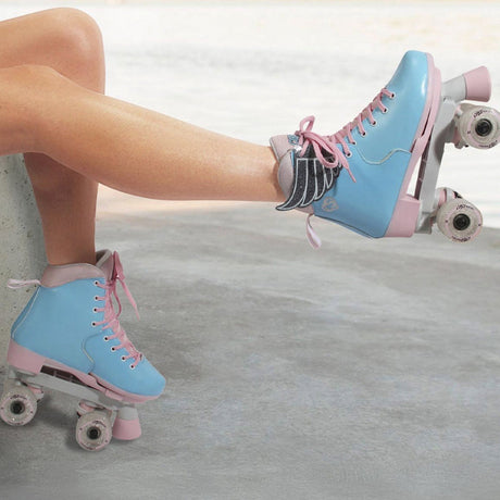 Bravo Sports Circle Society Roller Skates - Classic Cotton Candy (Size 3-7)