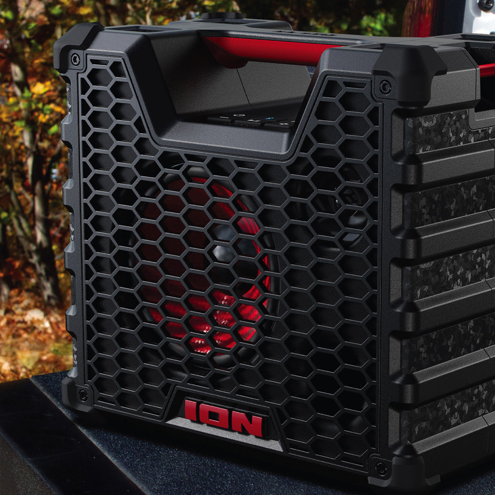 ION Audio Tailgater Tough Portable All-Weather Bluetooth Speaker - Black