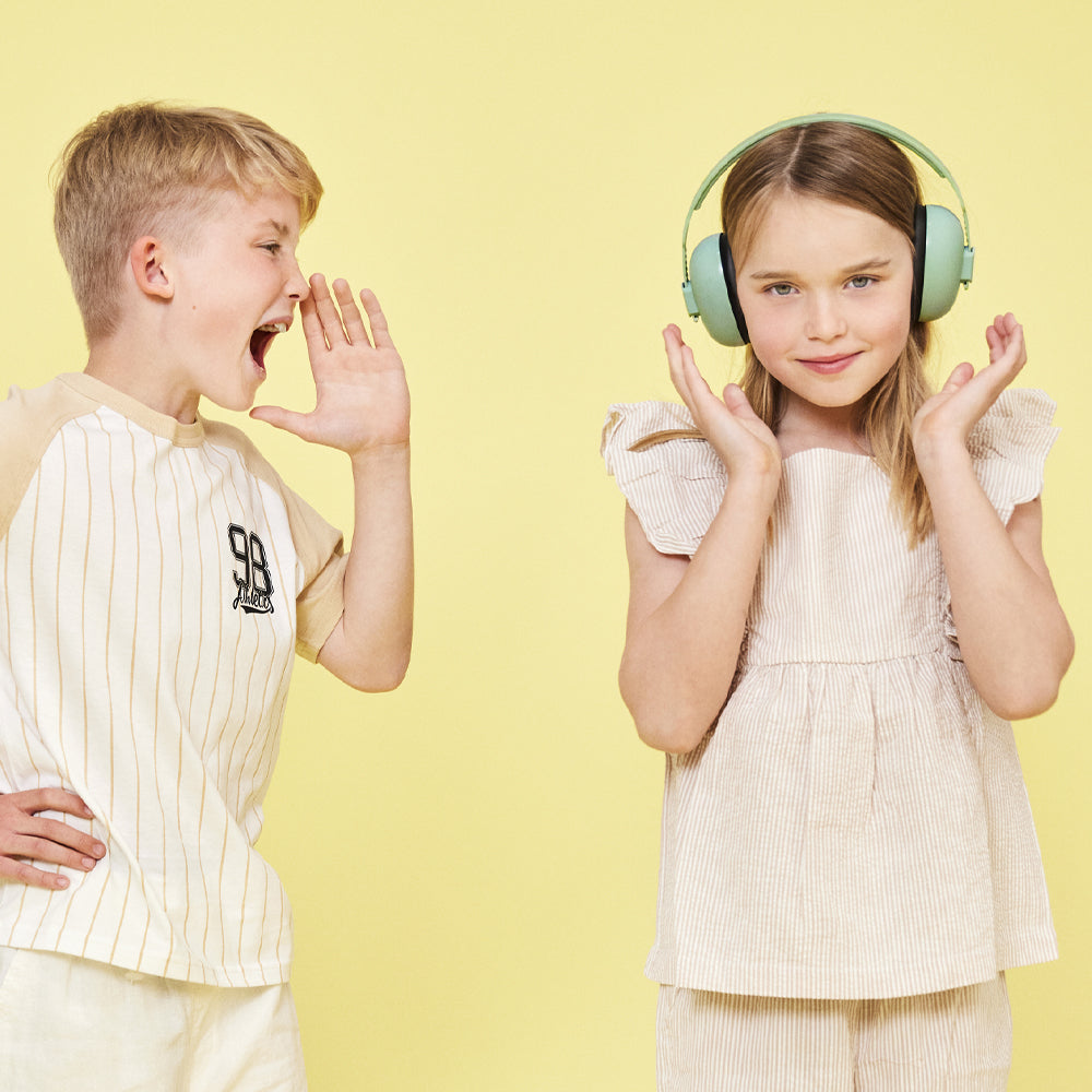 Kreafunk Kids Hush Ear Muffs - Dusty Green