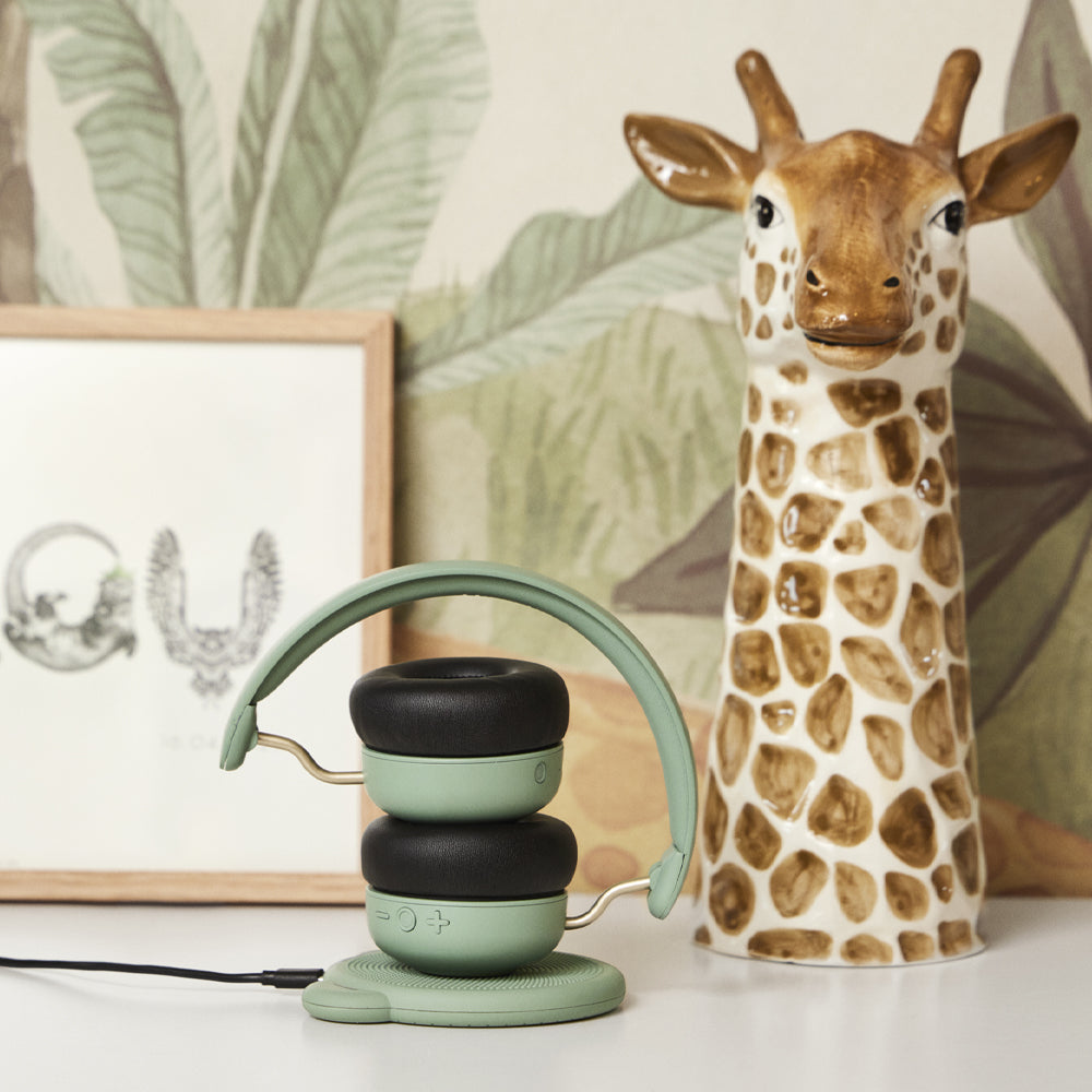 Kreafunk Kids Paddy Wireless Qi Charger 15W - Dusty Green