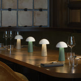 Kreafunk Bello Lamp, Portable And Rechargeable - Light Wood