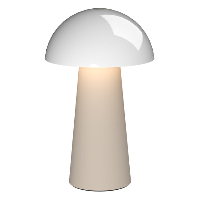 Kreafunk Bello Lamp, Portable And Rechargeable - Ivory Sand