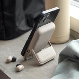 Kreafunk Tocharge Go Powerbank + Earbuds - Ivory Sand