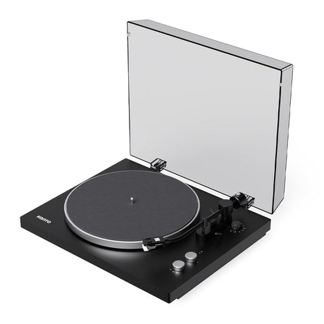 Kanto OBI3 (2nd Gen) Turntable with Bluetooth 5.3, Preamp & Pitch Control - Matte Black