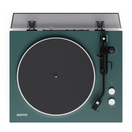 Kanto OBI3 (2nd Gen) Turntable with Bluetooth 5.3, Preamp & Pitch Control - Matte Green
