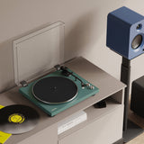 Kanto OBI3 (2nd Gen) Turntable with Bluetooth 5.3, Preamp, and Pitch Control - Matte Green