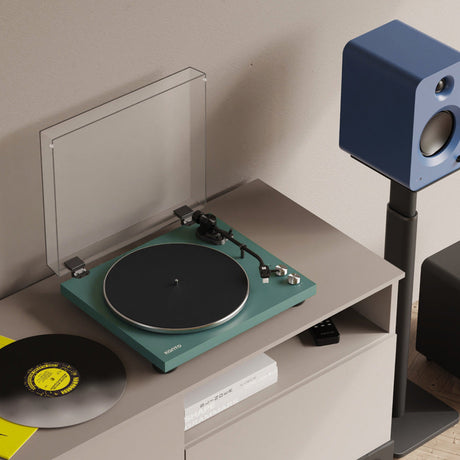 Kanto OBI3 (2nd Gen) Turntable with Bluetooth 5.3, Preamp & Pitch Control - Matte Green