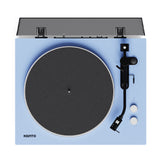 Kanto OBI3 (2nd Gen) Turntable with Bluetooth 5.3, Preamp, and Pitch Control - Matte Ice Blue