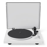 Kanto OBI3 (2nd Gen) Turntable with Bluetooth 5.3, Preamp, and Pitch Control - Matte White