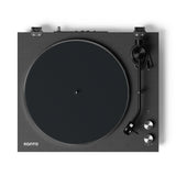 Kanto OBI3 Turntable - Matte Black with Kanto ORA 100W Powered Speakers