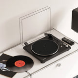 Kanto OBI3 Turntable - Matte Black with Kanto ORA 100W Powered Speakers