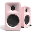 Kanto ORA 100W Powered Reference Desktop Computer Speakers with Bluetooth 5.0 Pink
