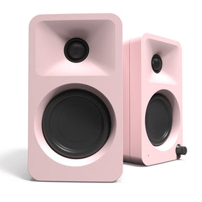 Kanto ORA 100W Powered Reference Speakers (Bluetooth 5.0) - Pink