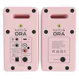 Kanto ORA 100W Powered Reference Desktop Computer Speakers with Bluetooth 5.0 Pink