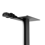 Kanto SPH Universal Height Adjustable Bookshelf Speaker Stands - Black, Pair