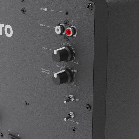 Kanto SUB6 200W 6" Sealed Powered Subwoofer, Matte Black