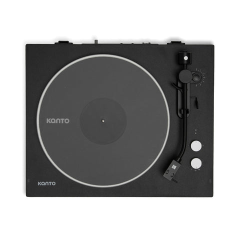 Kanto TT-AM Anti-Static Acrylic Turntable Mat - 12" (Recessed Centre Label Groove)