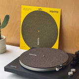 Kanto TT-CRM Anti-Static Cork and Rubber Turntable Mat