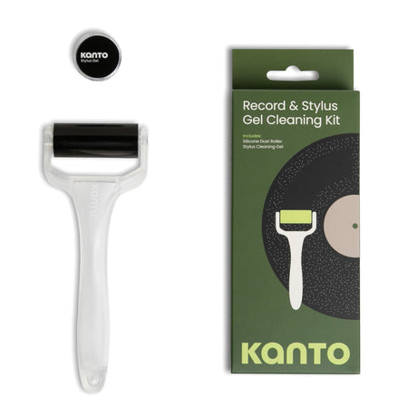 Kanto TT-GKIT Record & Stylus Gel Cleaning Kit - Dust Roller & Stylus Gel (Washable & Reusable)