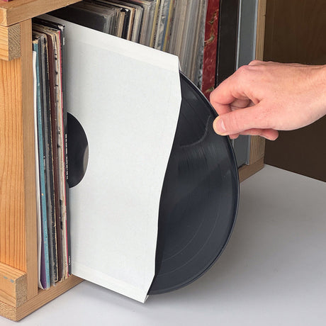 Kanto TT-IS20 Poly-Lined Paper Inner Sleeves for 12" Vinyl Records - 20 Pack