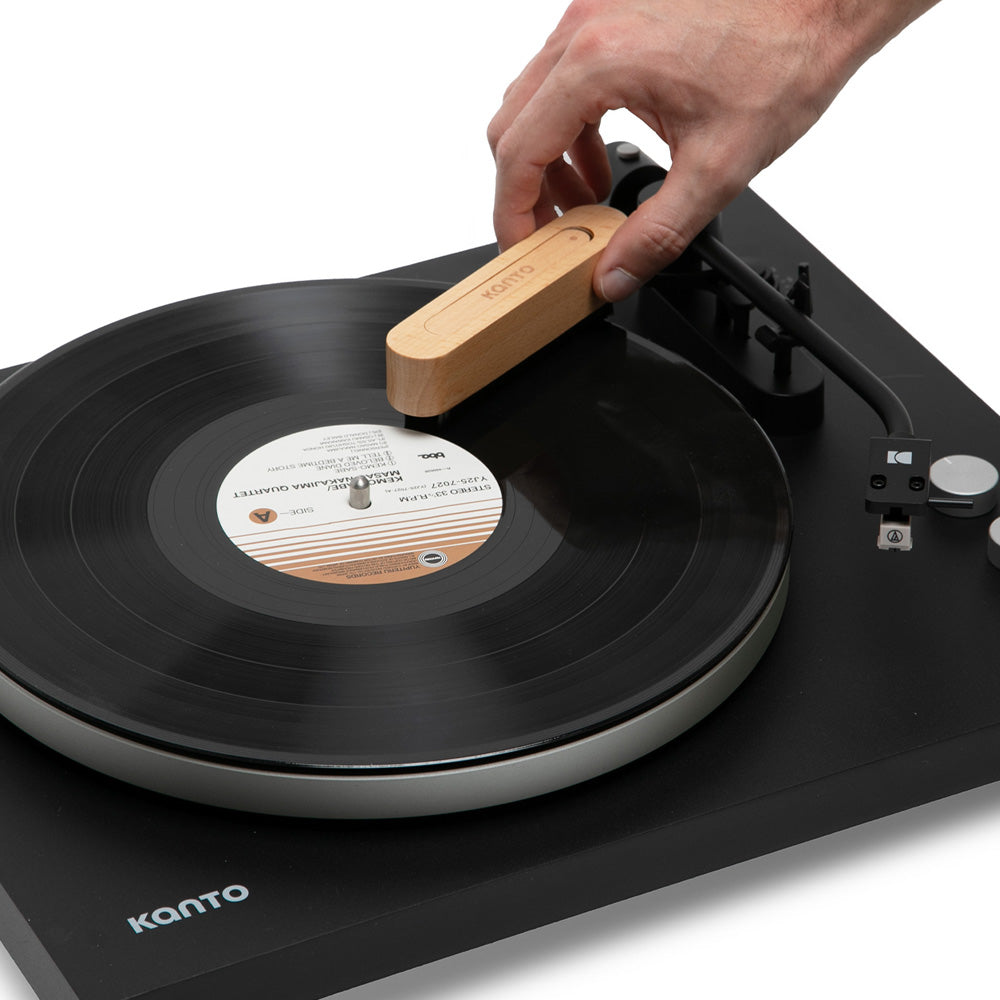 Kanto TT-SB 2-in-1 Carbon Fibre Record and Stylus Cleaning Brush