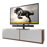Kanto TTS100 Height Adjustable and Swivelling Tabletop TV Stand for 37" - 75" TVs
