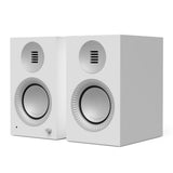 Kanto TUK (2nd Gen) 260W Powered Speaker System with Bluetooth 5.4, Dual RCA & USB-C Inputs - Matte White with Aluminium