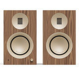 Kanto TUK (2nd Gen) 260W Powered Speaker System with Bluetooth 5.4, Dual RCA & USB-C Inputs - Matte Walnut with Rose Gold