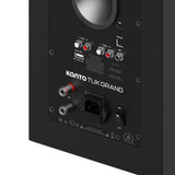 Kanto TUK (2nd Gen) Grand 320W Powered Speaker System with Bluetooth 5.4, Dual RCA & USB-C Inputs - Matte Black with Gunmetal