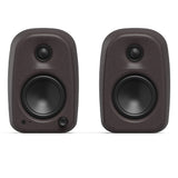 Kanto UKI 100W Desktop Speakers - Pumice (Speckled Brown), Pair (with Bluetooth, USB-C, Headphone out)