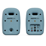 Kanto UKI 100W Desktop Speakers - Cornflower (Matte Blue), Pair (with Bluetooth, USB-C, Headphone out)