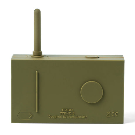 Lexon Thykho 3 Fm Radio & Bluetooth Speaker - Khaki