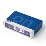 Lexon GIFT Set PANTONE - Blue - Includes Mino+ Mini Speaker, Flip Classic Clock, Mina M Lamp, Thykho 3  Speaker