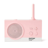 Lexon GIFT Set PANTONE - Rose Pink - Includes Mino+ Mini Speaker, Flip Classic Clock, Mina M Lamp, Thykho 3  Speaker