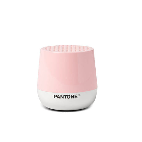 Lexon GIFT Set PANTONE - Rose Pink - Includes Mino+ Mini Speaker, Flip Classic Clock, Mina M Lamp, Thykho 3  Speaker