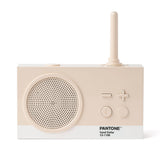 Lexon GIFT Set PANTONE - Sand - Includes Mino+ Mini Speaker, Flip Classic Clock, Mina M Lamp, Thykho 3  Speaker