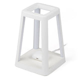Lexon Lantern Portable Lamp With Built-In Wireless Charger - White