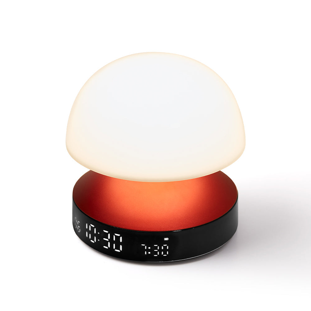Lexon Mina Sunrise Alarm Clock - Red