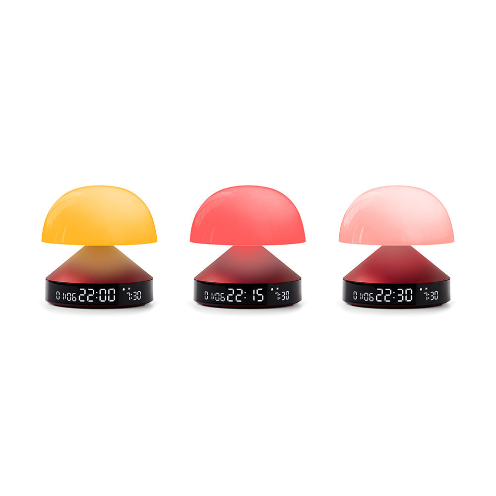 Lexon Mina Sunrise Alarm Clock - Red