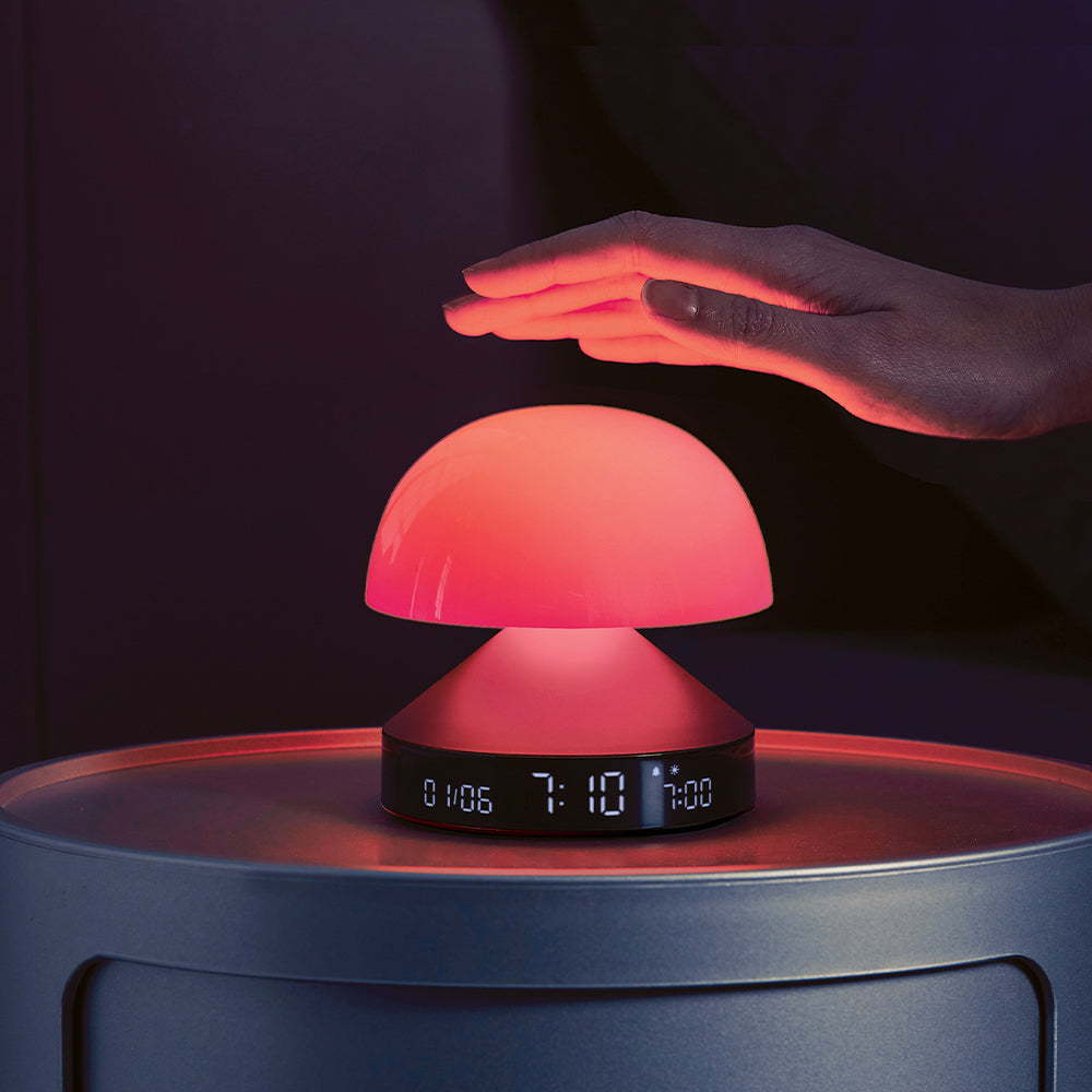 Lexon Mina Sunrise Alarm Clock - Red
