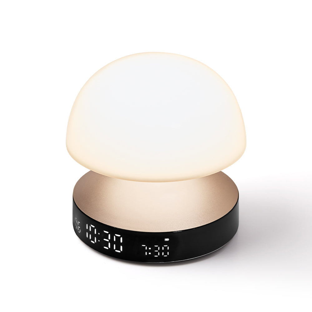 Lexon Mina Sunrise Alarm Clock - Gold