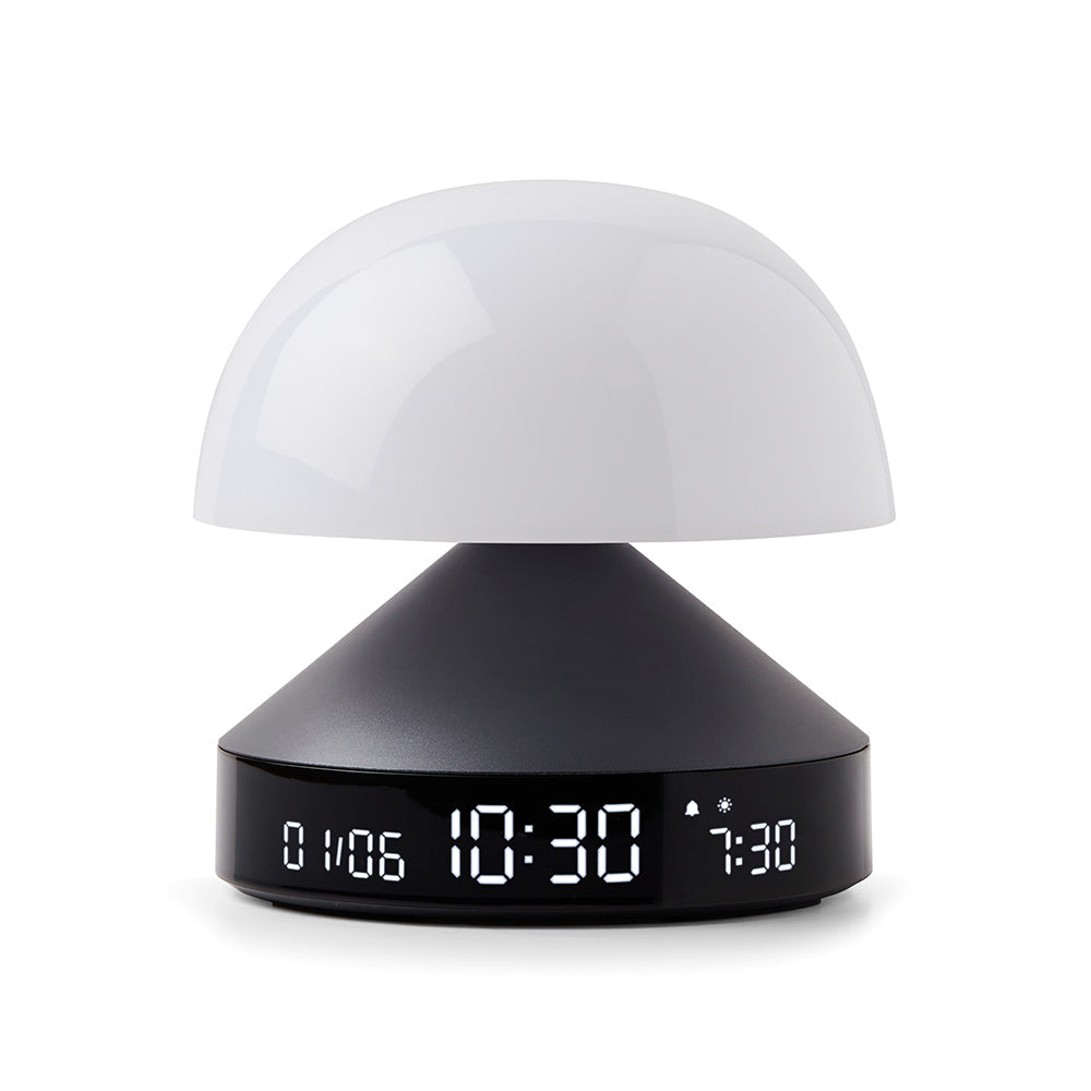Lexon Mina Sunrise Alarm Clock - Gunmetal
