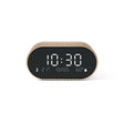 Lexon Ray Clock Lcd Alarm Clock With Temperature / Humidity Display - Gold