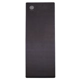 Mandala Premium Yoga Mat Set - Black (5mm Vegan Suede Mat, Adjustable Strap & Stainless Steel Water Bottle)