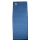 Mandala Premium Yoga Mat Set - Midnight Blue (5mm Vegan Suede Mat, Adjustable Strap & Stainless Steel Water Bottle)