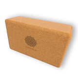 Mandala Natural Cork Yoga Block - Large (10x15x23cm)