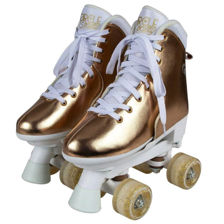Bravo Sports Circle Society Roller Skates - Metallic Rose Gold (Size 3-7)