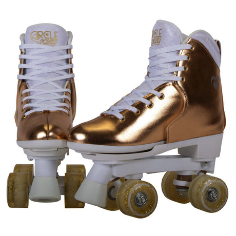 Bravo Sports Circle Society Roller Skates - Metallic Rose Gold (Size 3-7)